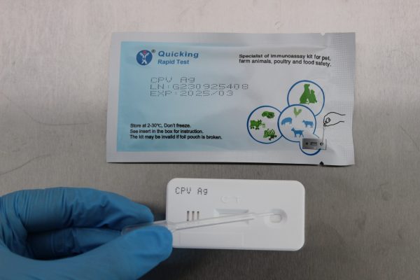Parvovirus canino Ag test rápido 5 unidades